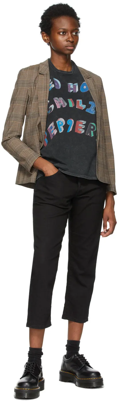 6397 Black Shorty Jeans