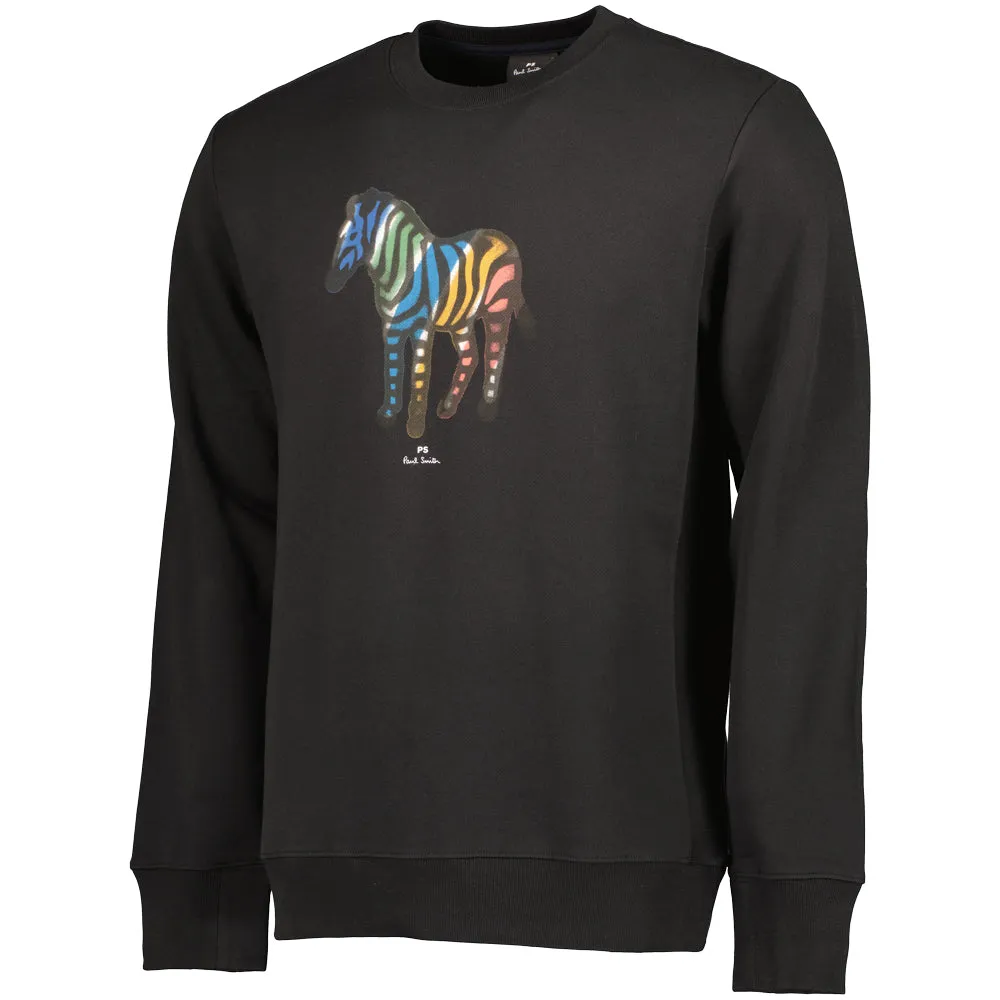 Broad Stripe Zebra Sweatshirt