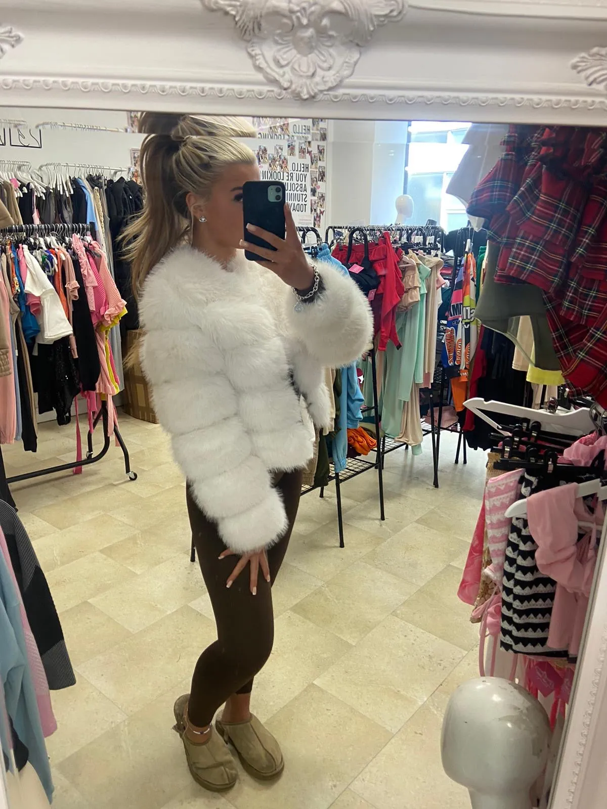 Faux Fur Jacket