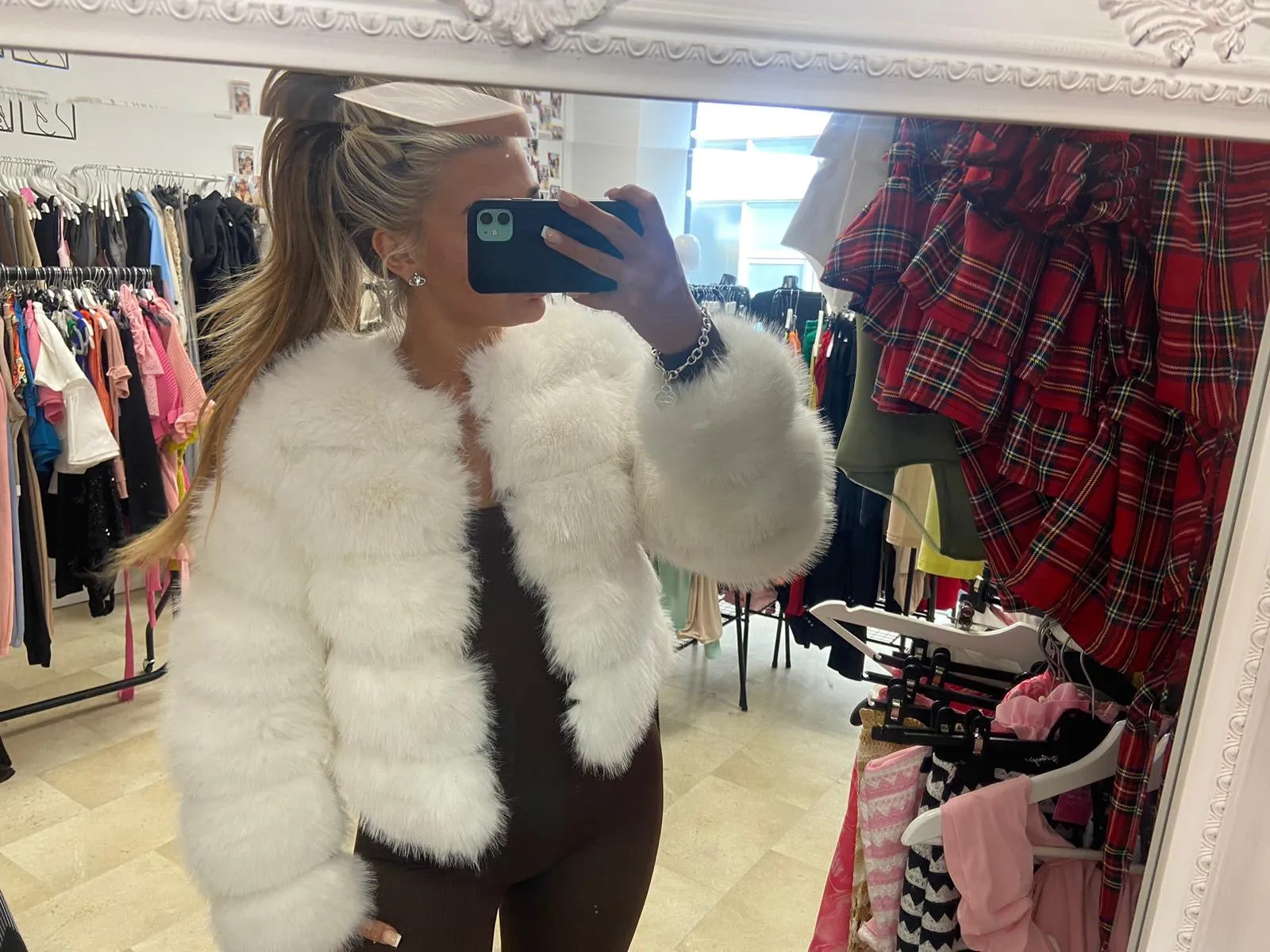 Faux Fur Jacket