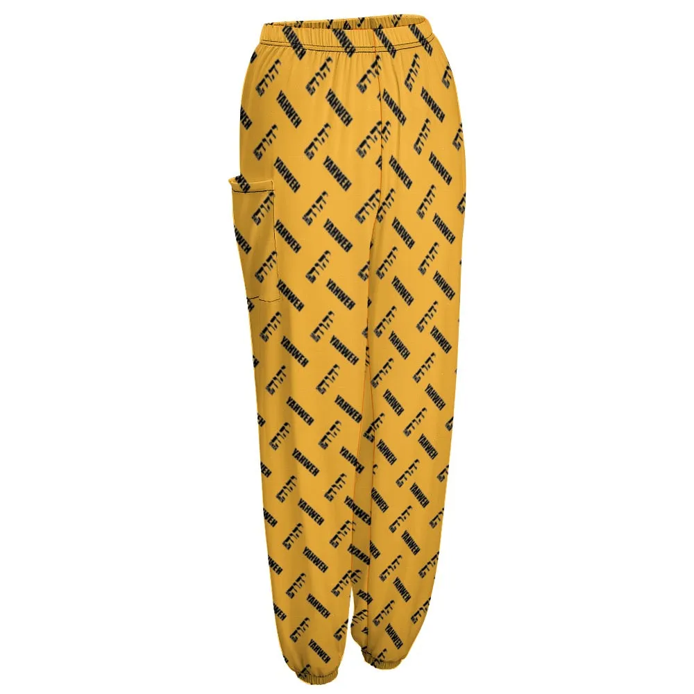 King YAHWEH Omni Womens Drawstring Casual Pants