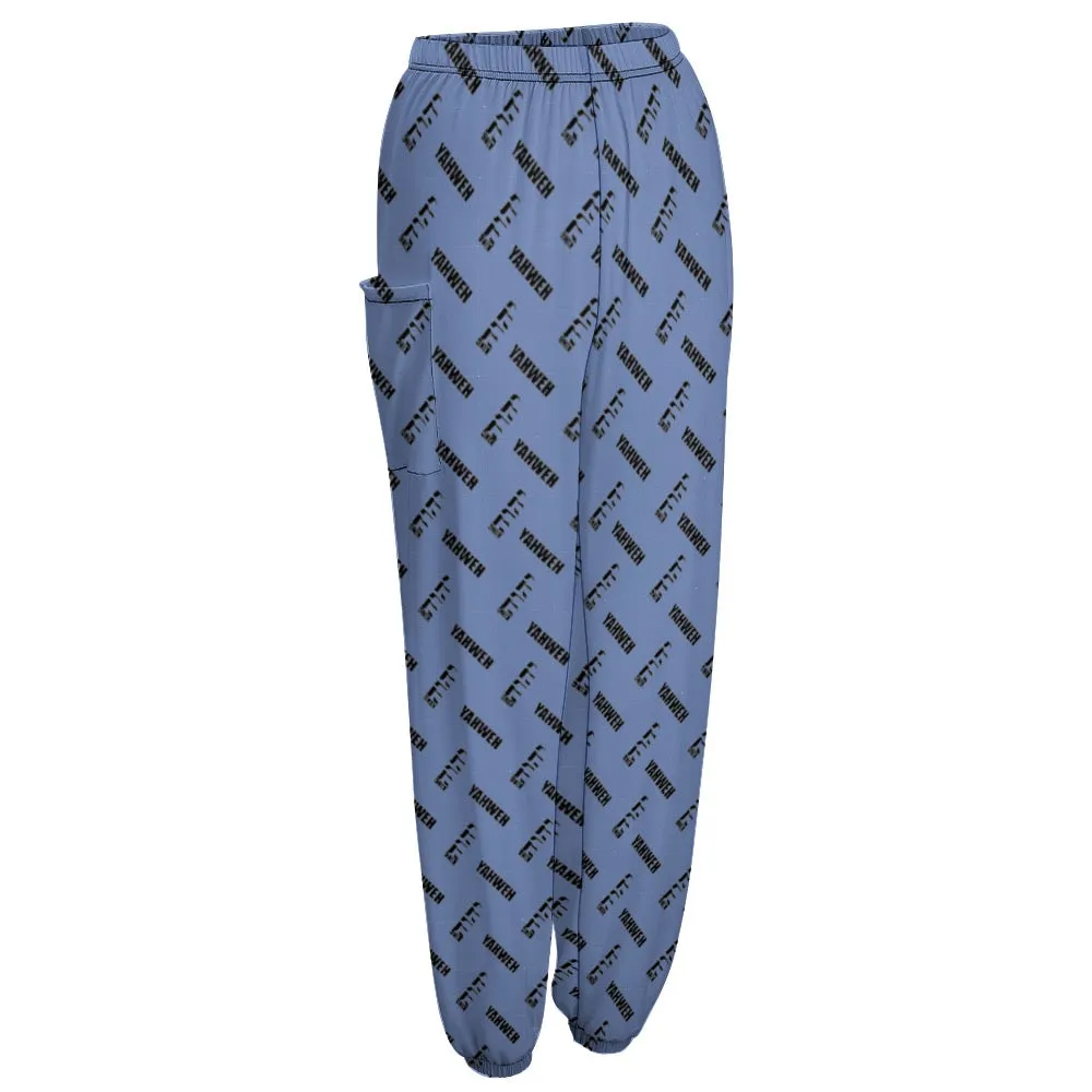 King YAHWEH Omni Womens Drawstring Casual Pants