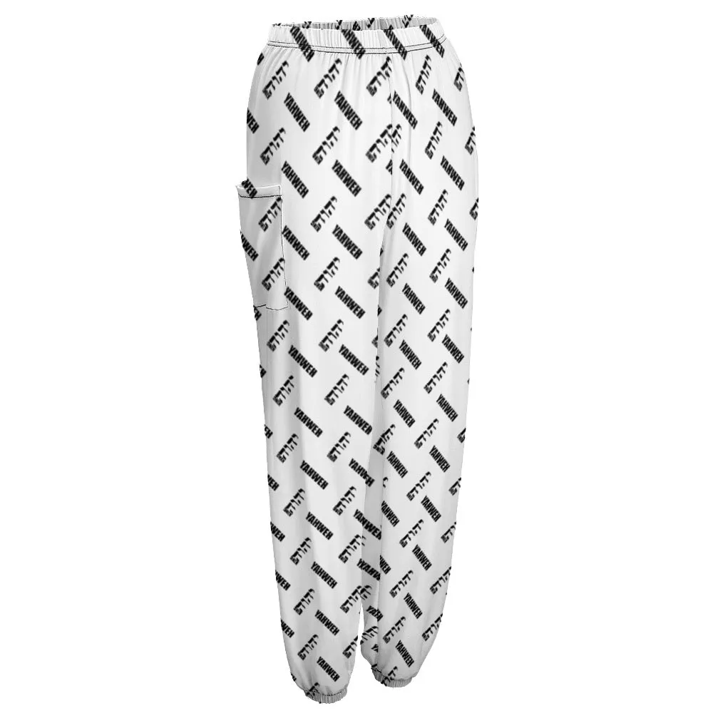 King YAHWEH Omni Womens Drawstring Casual Pants