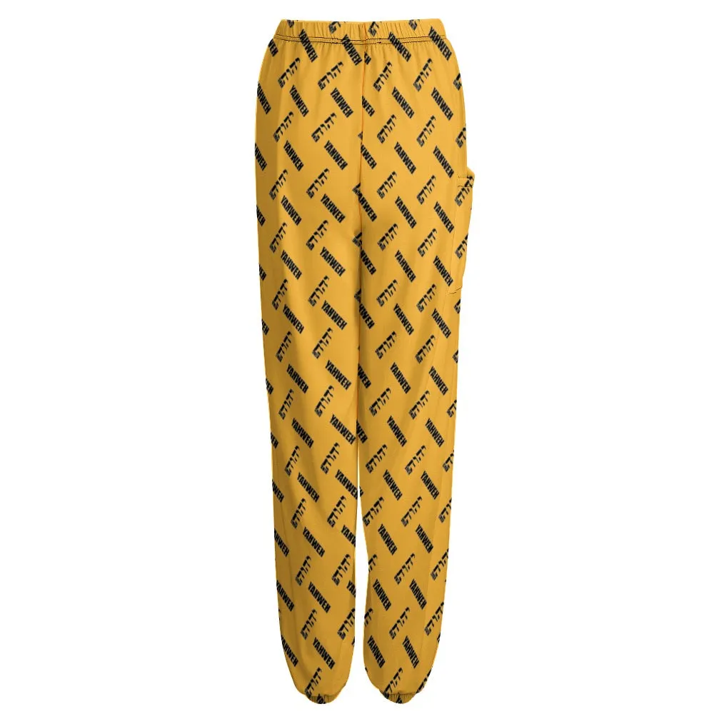 King YAHWEH Omni Womens Drawstring Casual Pants