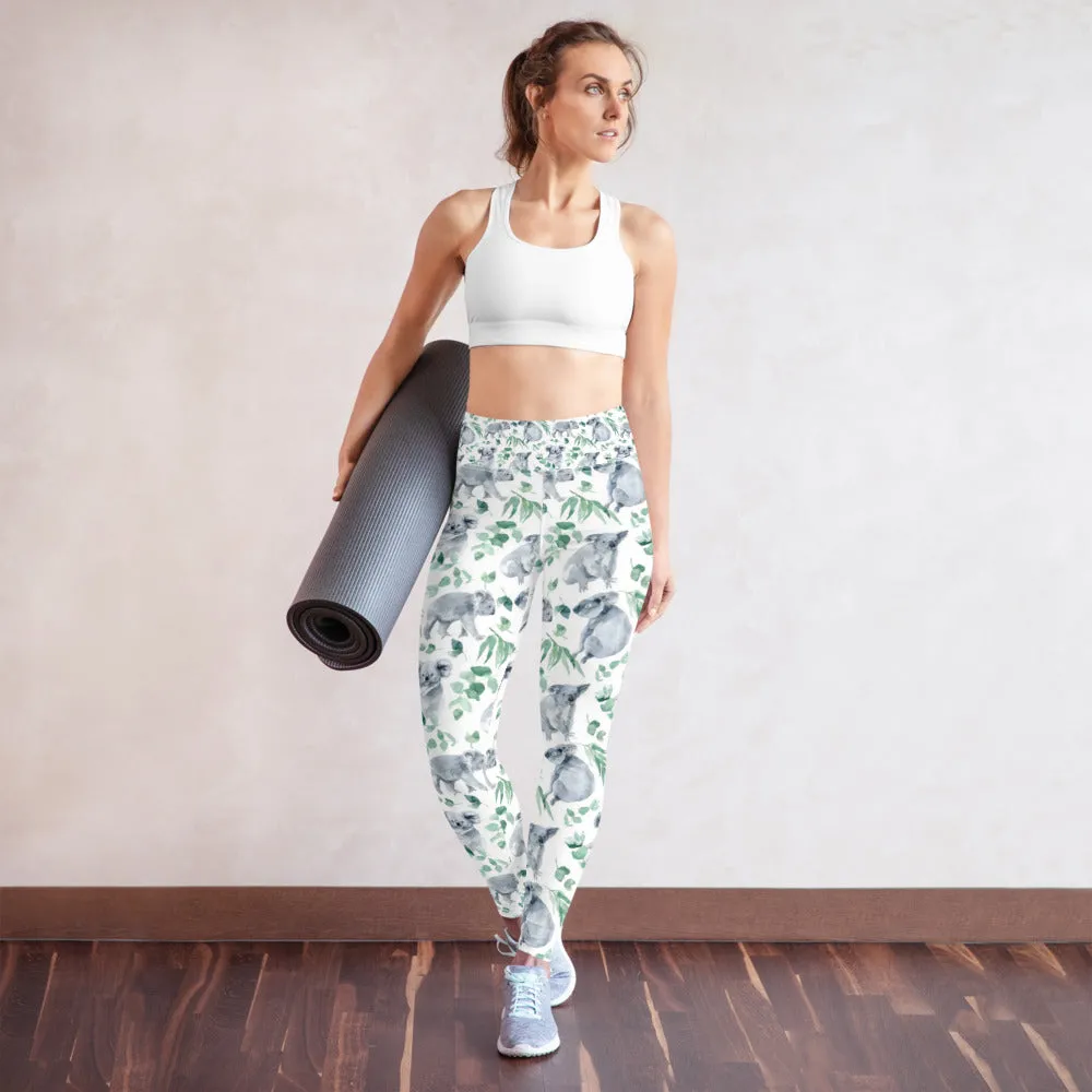 Koala Bear Yoga Leggings
