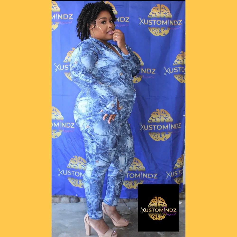 Like denim 2 pc