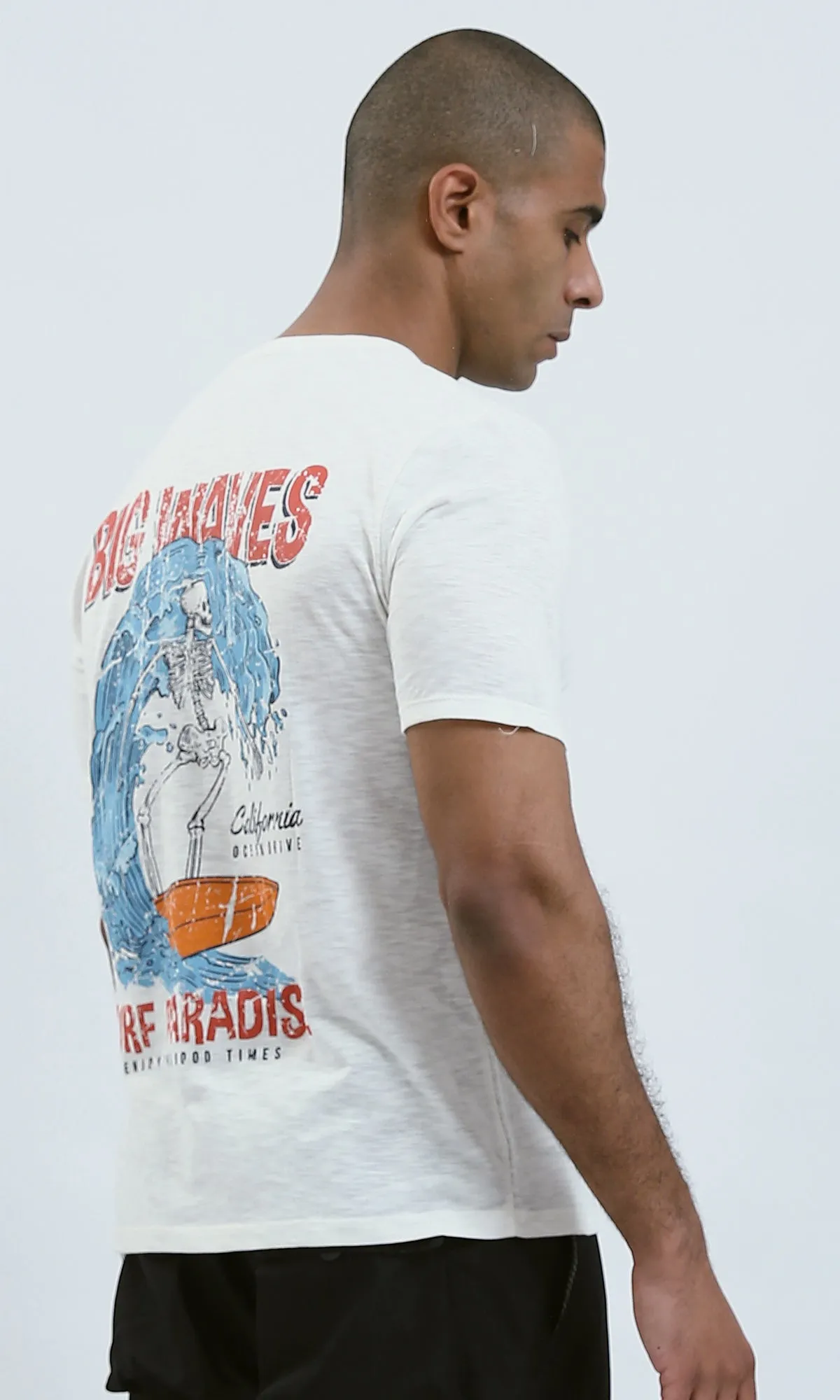 O182418 - Regular Fit Off-White Short Sleeves Tee