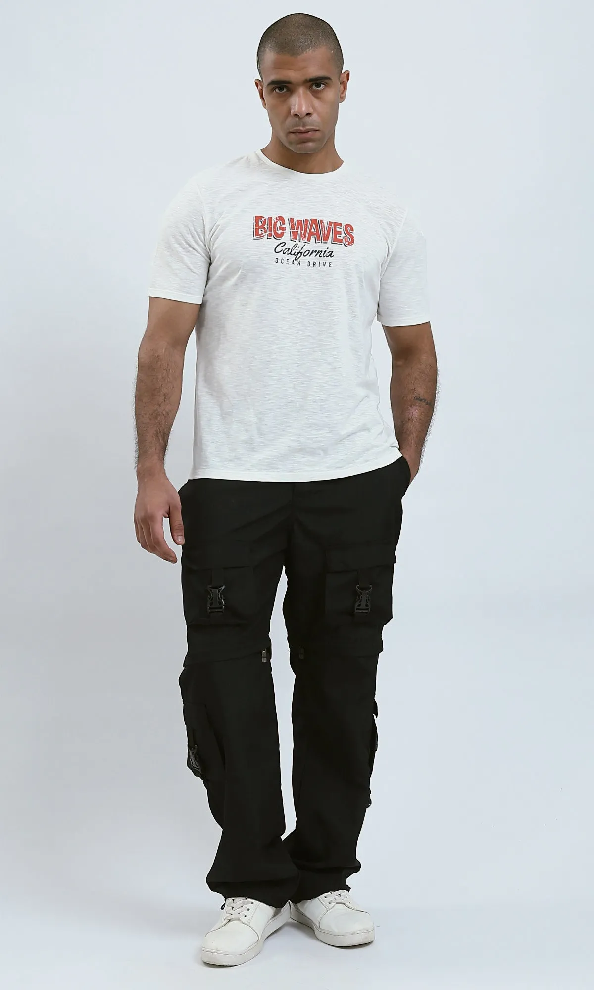 O182418 - Regular Fit Off-White Short Sleeves Tee