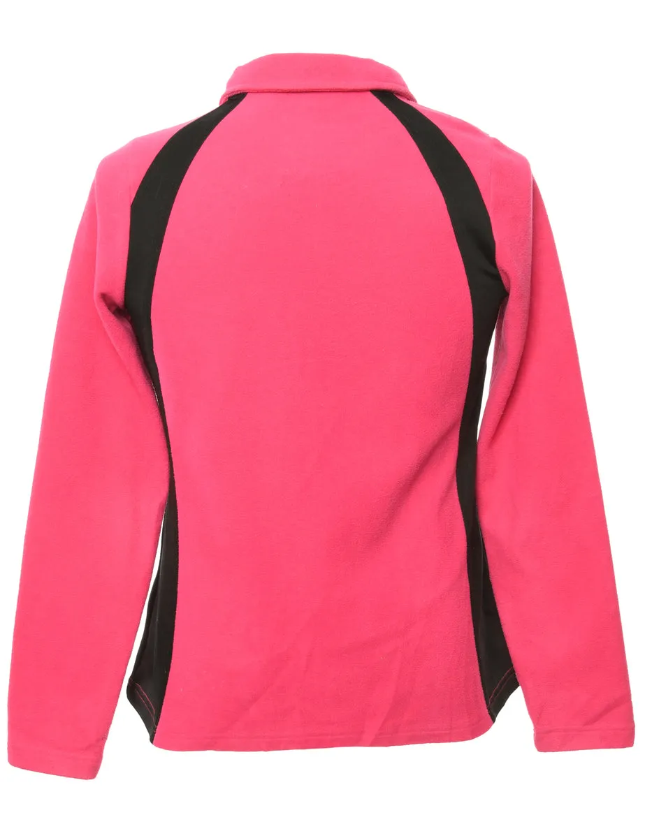 Pink Fleece Sweatshirt - M