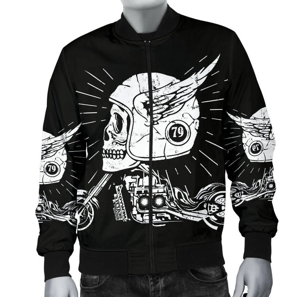 Skull Man Bomber Jacket