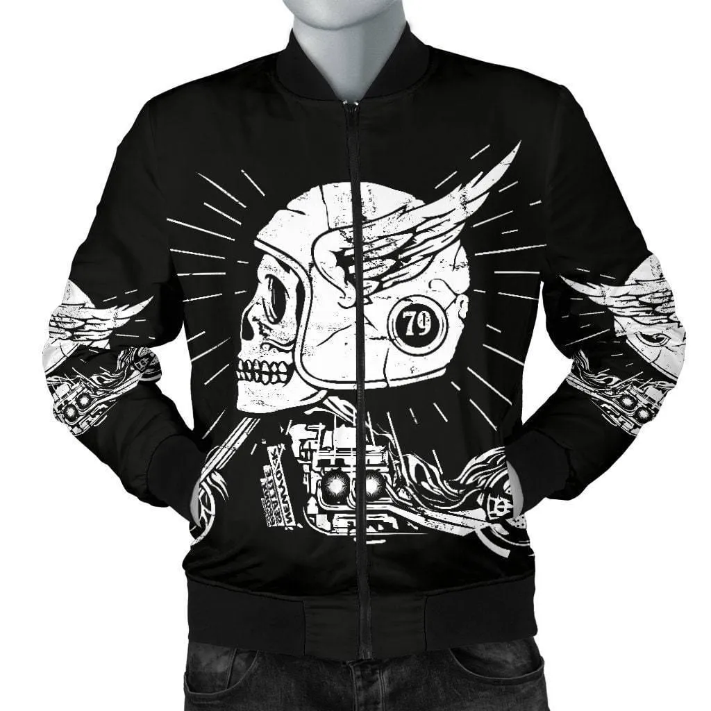 Skull Man Bomber Jacket