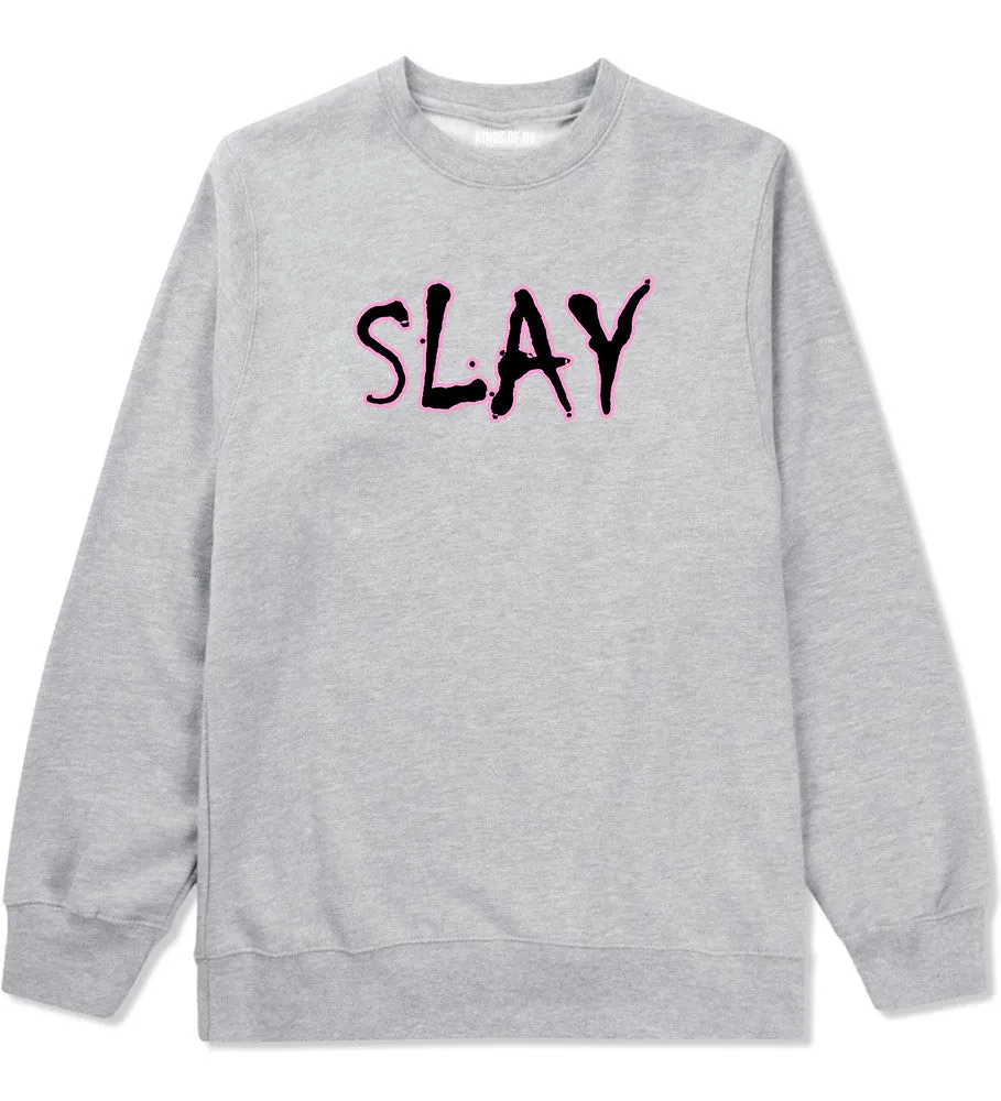 Slay Pink Crewneck Sweatshirt