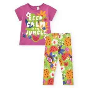 Tuc Tuc Fruit Print Leggings Set